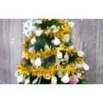 Beteala Craciun, Embo, auriu, marimea:  2 m x 11 cm x 9 cm material:folie PVC, interior/exterior - imagine 12