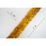 Beteala Craciun, Embo, auriu, marimea: 2 m x 5 cm material:folie PVC, interior/exterior - imagine 6