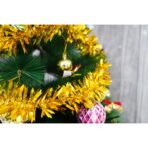 Beteala Craciun, Embo, auriu, marimea:  2 m x 6.5 cm material:folie PVC, interior/exterior - imagine 3