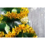 Beteala Craciun, Embo, auriu, marimea:  2 m x 6.5 cm material:folie PVC, interior/exterior - imagine 5