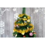 Beteala Craciun, Embo, auriu, marimea: 2 m x 7 cm material:folie PVC, interior/exterior - imagine 7