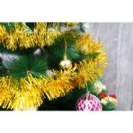 Beteala Craciun, Embo, auriu, marimea: 2 m x 7 cm material:folie PVC, interior/exterior - imagine 8