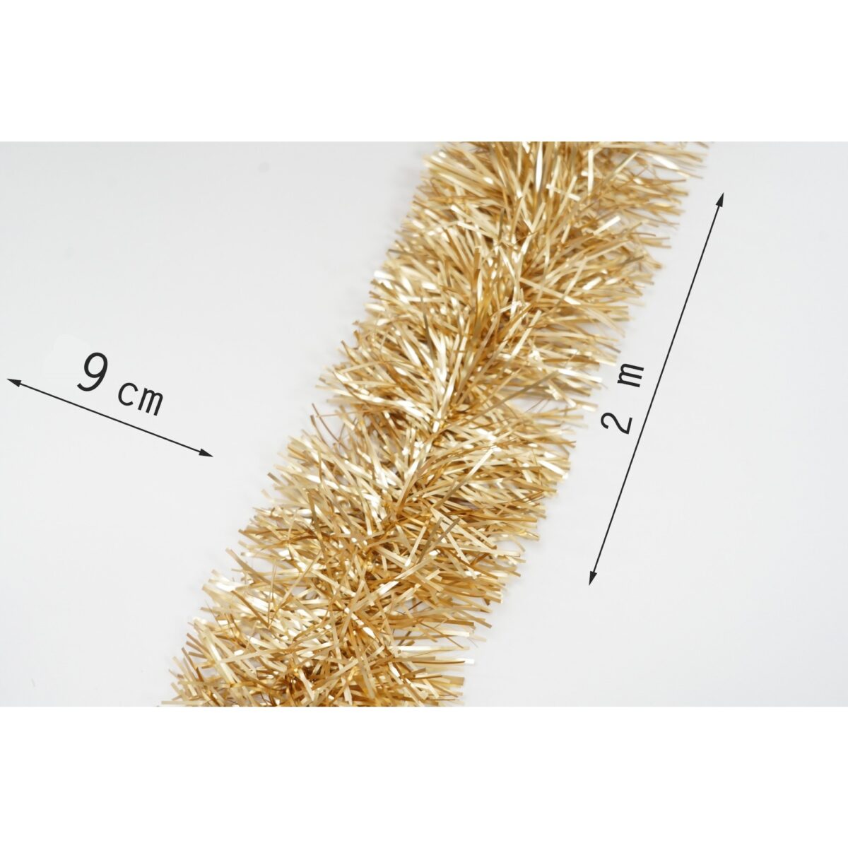 Beteala Craciun, Embo, auriu, marimea: 2 m x 9 cm material:folie PVC, interior/exterior - imagine 6