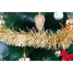 Beteala Craciun, Embo, auriu, marimea: 2 m x 9 cm material:folie PVC, interior/exterior - imagine 9