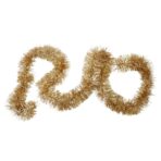 Beteala Craciun, Embo, auriu, marimea: 2 m x 9 cm material:folie PVC, interior/exterior