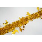 Beteala Craciun, Embo, auriu, marimea: 2 m x 9 cm x 5 cm material:folie PVC, interior/exterior - imagine 2