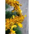 Beteala Craciun, Embo, auriu, marimea: 2 m x 9 cm x 5 cm material:folie PVC, interior/exterior - imagine 4