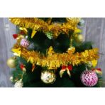 Beteala Craciun, Embo, auriu, marimea: 2 m x 9 cm x 5 cm material:folie PVC, interior/exterior - imagine 9