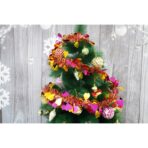 Beteala Craciun, Embo, auriu, marimea: 2 m x 9 cm x 9 cm material:folie PVC, interior/exterior - imagine 2