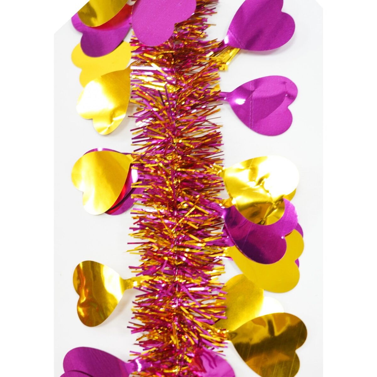 Beteala Craciun, Embo, auriu, marimea: 2 m x 9 cm x 9 cm material:folie PVC, interior/exterior - imagine 4