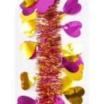 Beteala Craciun, Embo, auriu, marimea: 2 m x 9 cm x 9 cm material:folie PVC, interior/exterior - imagine 4