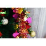 Beteala Craciun, Embo, auriu, marimea: 2 m x 9 cm x 9 cm material:folie PVC, interior/exterior - imagine 11