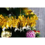 Beteala Craciun, Embo, auriu, marimea: 2 m x 9 cm x 9 cm material:folie PVC, interior/exterior