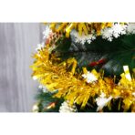 Beteala Craciun, Embo, auriu, marimea:  2 m x 9 cm x 9 cm material:folie PVC, interior/exterior - imagine 4