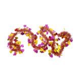 Beteala Craciun, Embo, auriu, marimea: 2 m x 9 cm x 9 cm material:folie PVC, interior/exterior