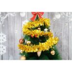 Beteala Craciun, Embo, galben, marimea: 2 m x 9 cm material:folie PVC, interior/exterior - imagine 7