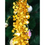 Beteala Craciun, Embo, galben, marimea: 2 m x 9 cm material:folie PVC, interior/exterior - imagine 2