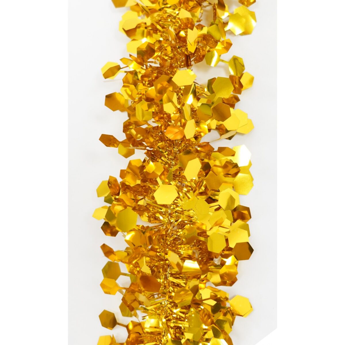 Beteala Craciun, Embo, galben, marimea: 2 m x 9 cm material:folie PVC, interior/exterior - imagine 5