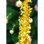 Beteala Craciun, Embo, galben, marimea: 2 m x 9 cm material:folie PVC, interior/exterior - imagine 8