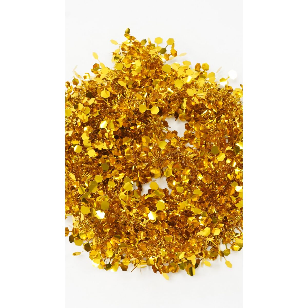 Beteala Craciun, Embo, galben, marimea: 2 m x 9 cm material:folie PVC, interior/exterior - imagine 9