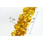 Beteala Craciun, Embo, galben, marimea: 2 m x 9 cm material:folie PVC, interior/exterior - imagine 11