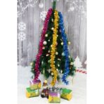 Beteala Craciun, Embo, galben, marimea: 2 m x 9 cm material:folie PVC, interior/exterior - imagine 14