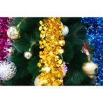 Beteala Craciun, Embo, galben, marimea: 2 m x 9 cm material:folie PVC, interior/exterior - imagine 15