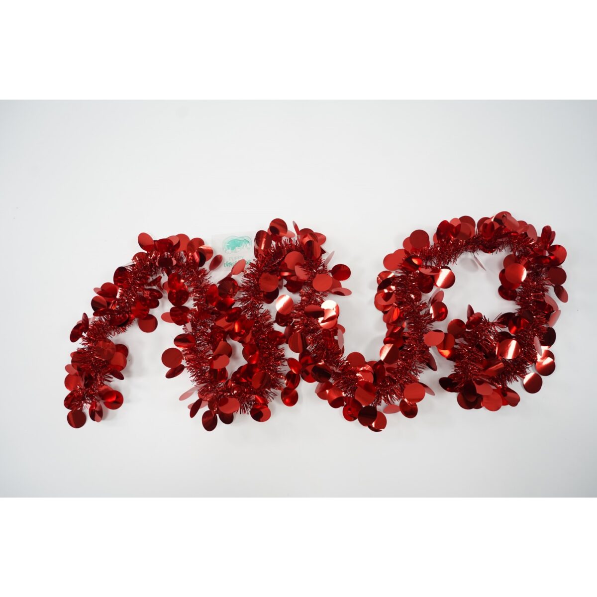 Beteala Craciun, Embo, roșu, marimea: 2 m x 11 cm material:folie PVC, interior/exterior - imagine 5