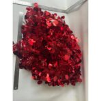 Beteala Craciun, Embo, roșu, marimea: 2 m x 11 cm material:folie PVC, interior/exterior - imagine 12