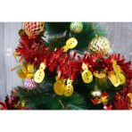 Beteala Craciun, Embo, roșu, marimea: 2 m x 11 cm x 9 cm material:folie PVC, interior/exterior - imagine 7