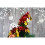 Beteala Craciun, Embo, roșu, marimea: 2 m x 11 cm x 9 cm material:folie PVC, interior/exterior - imagine 8