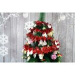 Beteala Craciun, Embo, roșu, marimea:  2 m x 11 cm x 9 cm material:folie PVC, interior/exterior - imagine 2