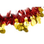 Beteala Craciun, Embo, roșu, marimea: 2 m x 11 cm x 9 cm material:folie PVC, interior/exterior