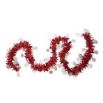 Beteala Craciun, Embo, roșu, marimea:  2 m x 11 cm x 9 cm material:folie PVC, interior/exterior