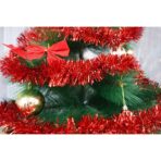 Beteala Craciun, Embo, roșu, marimea: 2 m x 5 cm material:folie PVC, interior/exterior - imagine 2