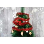 Beteala Craciun, Embo, roșu, marimea: 2 m x 5 cm material:folie PVC, interior/exterior - imagine 8