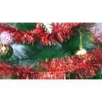 Beteala Craciun, Embo, roșu, marimea: 2 m x 7 cm material:folie PVC, interior/exterior - imagine 3