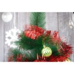 Beteala Craciun, Embo, roșu, marimea: 2 m x 7 cm material:folie PVC, interior/exterior - imagine 4