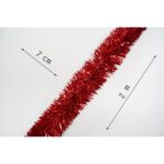 Beteala Craciun, Embo, roșu, marimea: 2 m x 7 cm material:folie PVC, interior/exterior - imagine 6