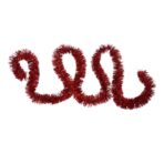 Beteala Craciun, Embo, roșu, marimea: 2 m x 7 cm material:folie PVC, interior/exterior