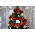 Beteala Craciun, Embo, roșu, marimea: 2 m x 8 cm material:folie PVC, interior/exterior - imagine 3