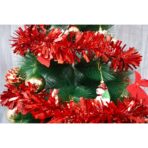 Beteala Craciun, Embo, roșu, marimea: 2 m x 9 cm material:folie PVC, interior/exterior - imagine 4