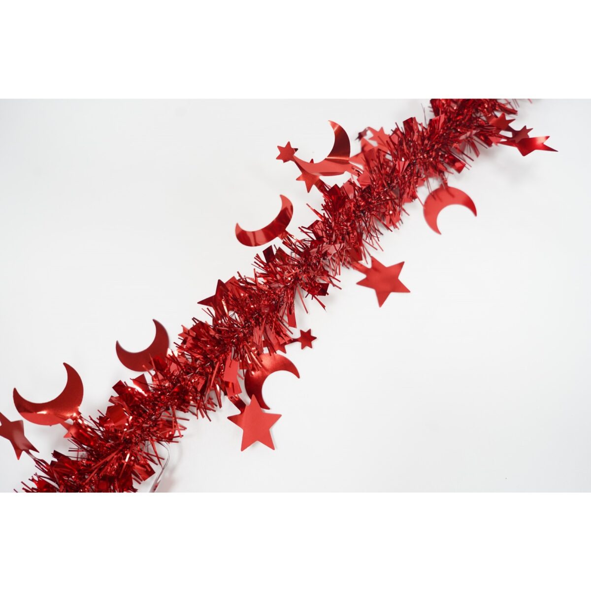 Beteala Craciun, Embo, roșu, marimea: 2 m x 9 cm x 5 cm material:folie PVC, interior/exterior - imagine 2