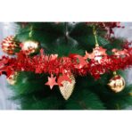 Beteala Craciun, Embo, roșu, marimea: 2 m x 9 cm x 5 cm material:folie PVC, interior/exterior - imagine 3