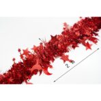 Beteala Craciun, Embo, roșu, marimea: 2 m x 9 cm x 5 cm material:folie PVC, interior/exterior - imagine 6