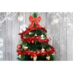 Beteala Craciun, Embo, roșu, marimea: 2 m x 9 cm x 5 cm material:folie PVC, interior/exterior - imagine 8