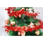 Beteala Craciun, Embo, roșu, marimea: 2 m x 9 cm x 5 cm material:folie PVC, interior/exterior - imagine 10