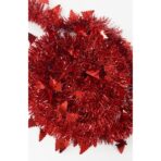 Beteala Craciun, Embo, roșu, marimea: 2 m x 9 cm x 5 cm material:folie PVC, interior/exterior - imagine 3