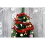 Beteala Craciun, Embo, roșu, marimea: 2 m x 9 cm x 5 cm material:folie PVC, interior/exterior - imagine 4