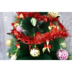 Beteala Craciun, Embo, roșu, marimea: 2 m x 9 cm x 5 cm material:folie PVC, interior/exterior - imagine 8